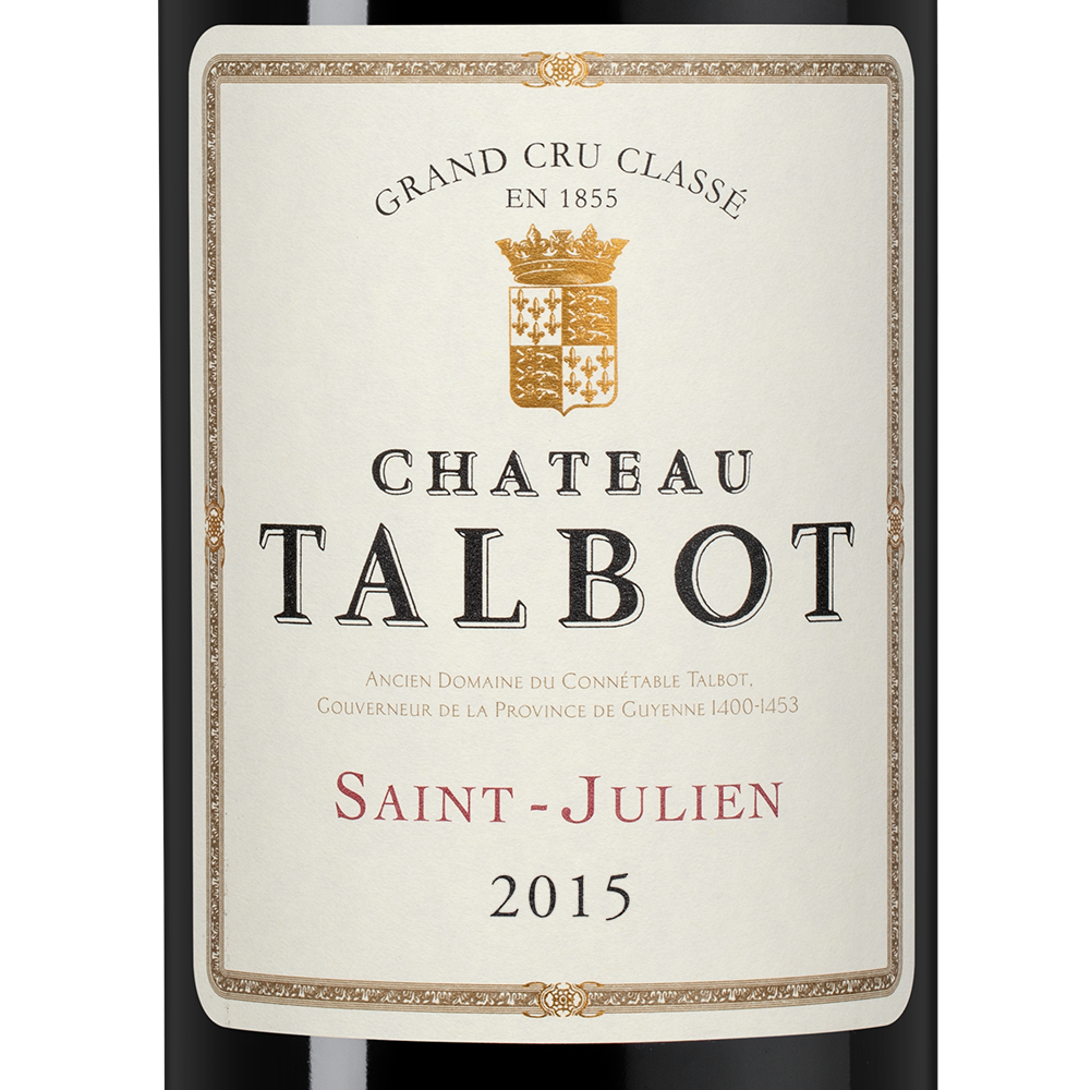 Вино Chateau Talbot, 2015, 1.5л, (150730), Франция, Бордо, красное, сухое, 1.5 л, Шато Тальбо, цена 64990 рублей