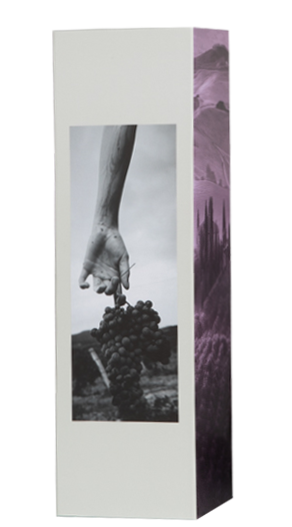 Подарочная коробка «Simple Art+Wine» для 1 бутылки