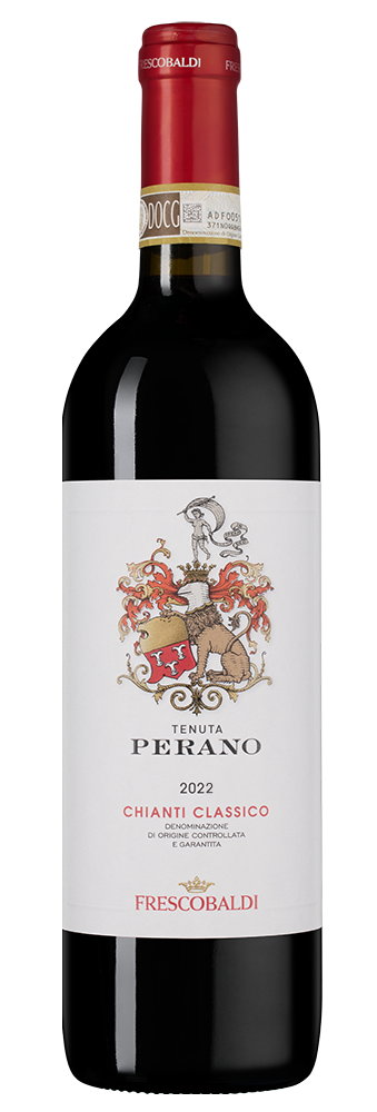 Вино Tenuta Perano Chianti Classico, Frescobaldi, 2022, (159141), Италия, Тоскана, красное, сухое, 0.75 л, Тенута Перано Кьянти Классико, цена 3743 рублей