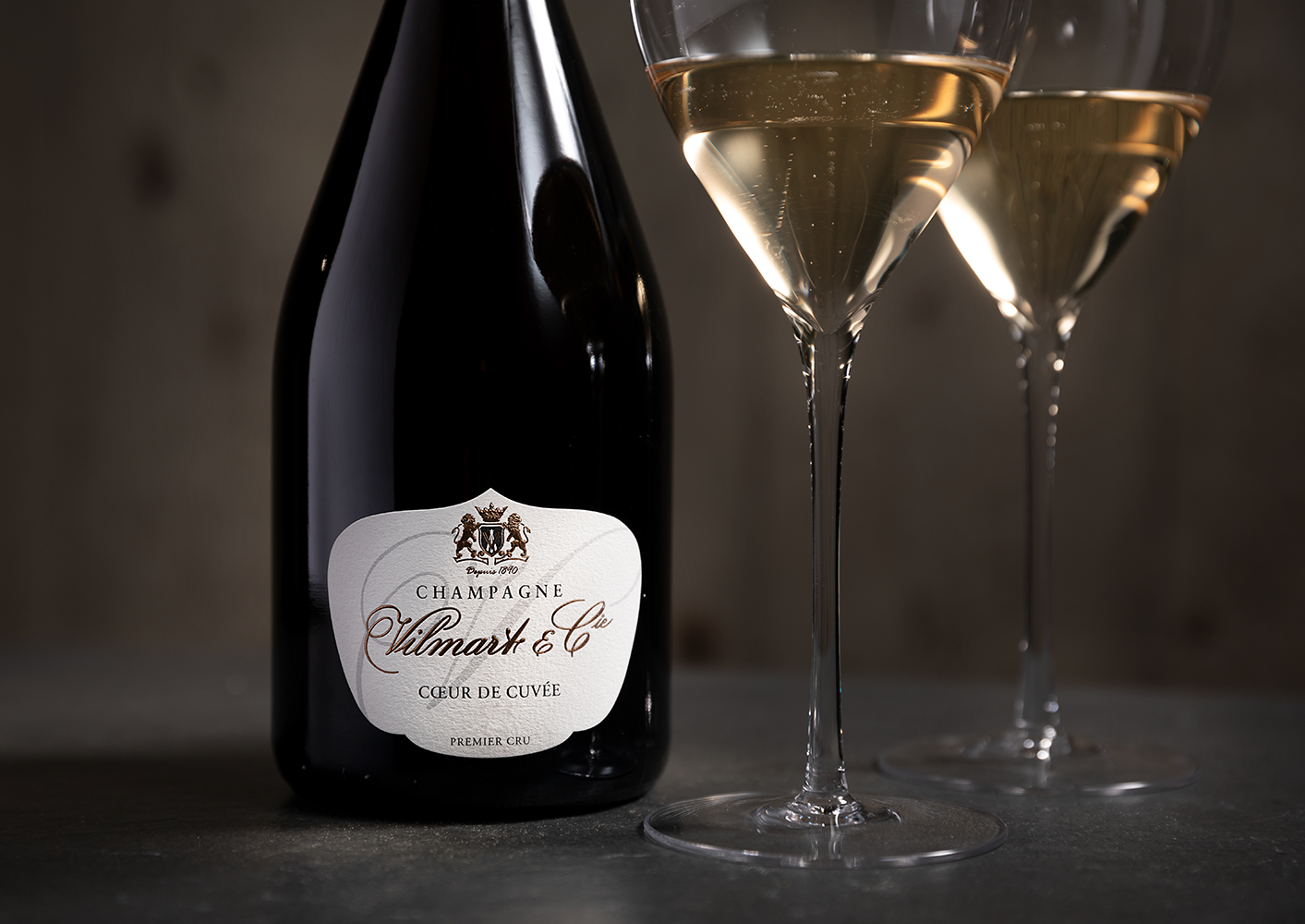 Шампанское Coeur de Cuvee в подарочной упаковке, Vilmart & Cie, 2015, (143540), Франция, Шампань, белое, брют, 0.75 л, Кер де Кюве, цена 38490 рублей