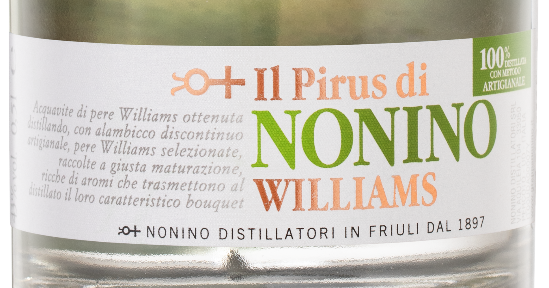 Граппа Il Pirus di Nonino, 0.5л, (158907), Италия, Фриули-Венеция-Джулия, 0.5 л, Иль Пирус ди Нонино, цена 13990 рублей