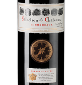 Вино с шелковистым вкусом Selection des Chateaux de Bordeaux Rouge