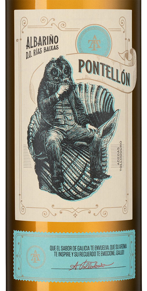 Вино Pontellon Albarino, Bodegas Horacio Gomez Araujo, 2024, (155648), Испания, Галисия, белое, сухое, 0.75 л, Понтейон Альбариньо, цена 3790 рублей