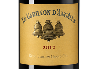 Вино Le Carillion d'Angelus, (115288), красное сухое, 2012 г., 0.75 л, Ле Карийон д'Анжелюс цена 27490 рублей