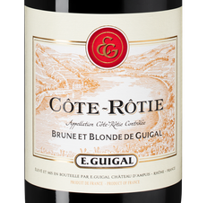 Вино Cote-Rotie Brune et Blonde de Guigal, (118117), красное сухое, 2016 г., 0.75 л, Кот-Роти Брюн э Блонд де Гигаль цена 19990 рублей