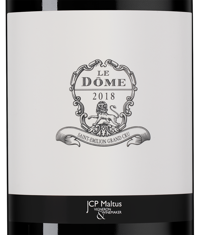 Вино Le Dome (Saint-Emilion Grand Cru), 2018, (149220), Франция, Бордо, красное, сухое, 0.75 л, Ле Дом, цена 64990 рублей