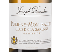 Вина категории Vin de France (VDF) Puligny-Montrachet Premier Cru Clos de la Garenne