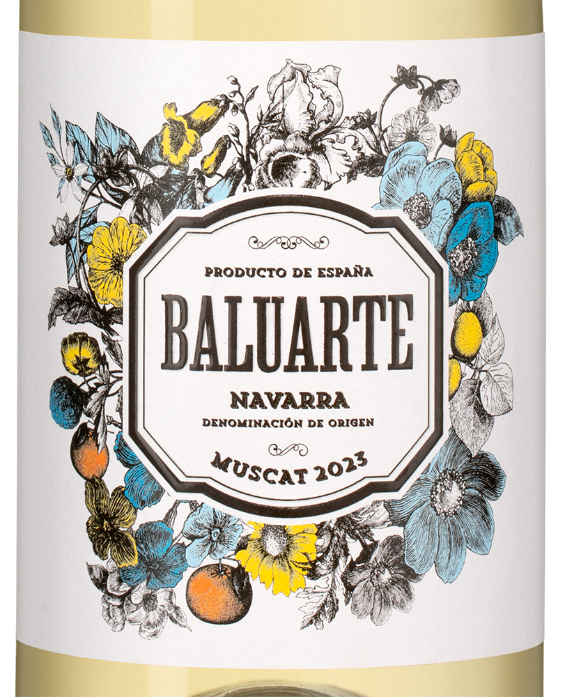 Вино Baluarte Muscat, Bodegas Chivite, 2023, (151813), Испания, Наварра, белое, полусухое, 0.75 л, Балуарте Мускат, цена 2290 рублей