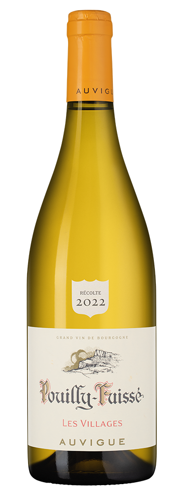 Вино Pouilly-Fuisse Les Villages, Maison Auvigue, 2022, (146779), Франция, Бургундия, белое, сухое, 0.75 л, Пуйи-Фюиссе Ле Вилляж, цена 11490 рублей