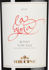 Вино La Gioia, (125743), красное сухое, 2017 г., 0.75 л, Ла Джойя цена 13990 рублей