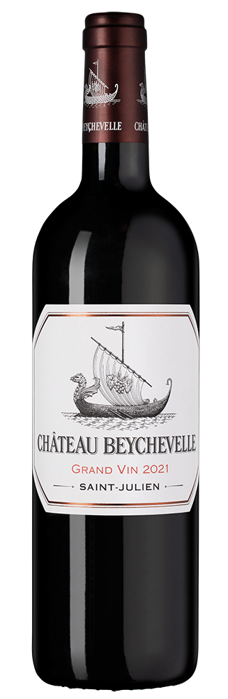 Вино Chateau Beychevelle (Saint-Julien), 2021, (141464), Франция, Бордо, красное, сухое, 0.75 л, Шато Бешвель, цена 29990 рублей