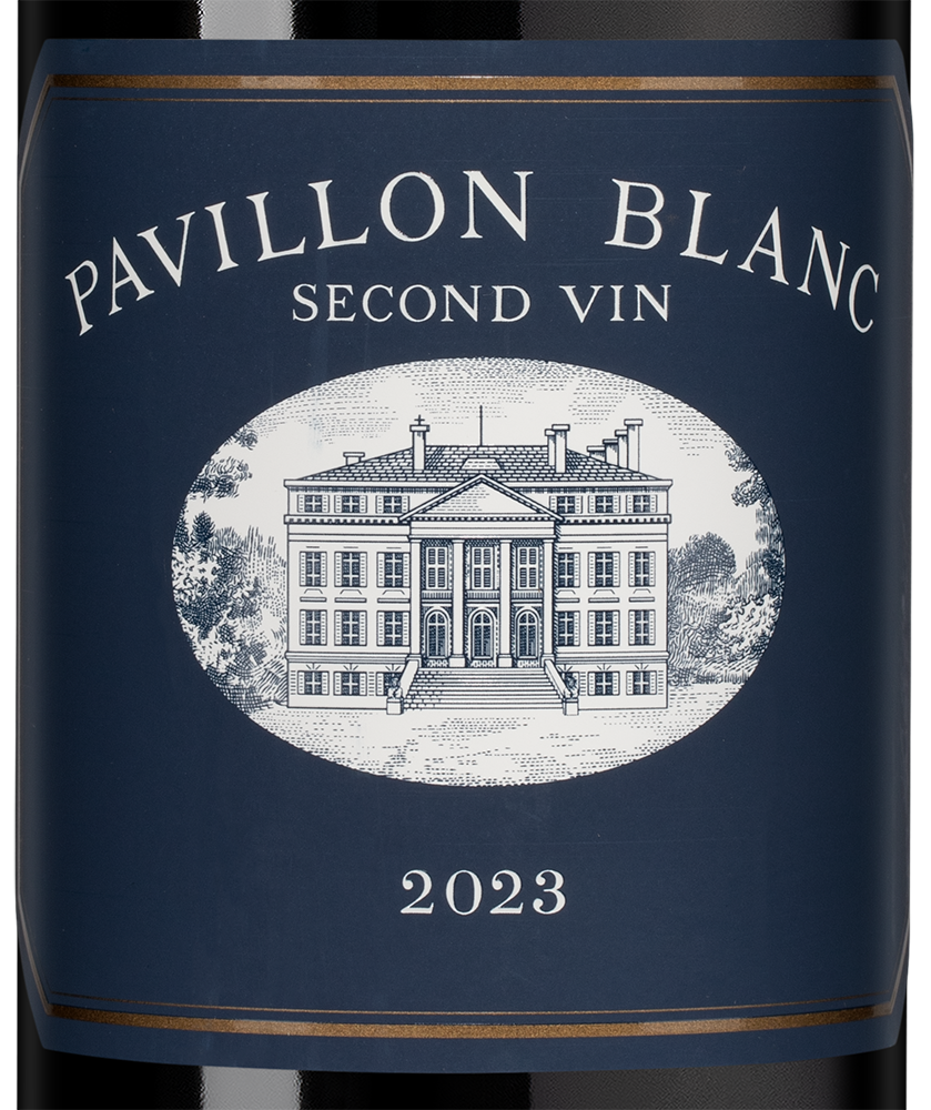 Вино Pavillon Blanc Second Vin, Chateau Margaux, 2023, (155401), Франция, Бордо, белое, сухое, 0.75 л, Павийон блан Сегон Ван, цена 44990 рублей