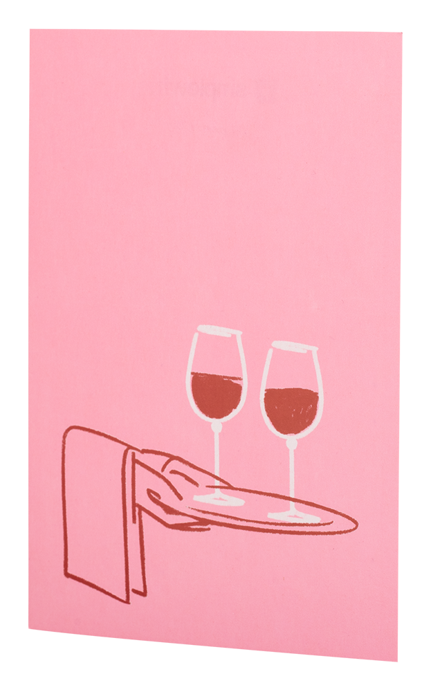 Открытка SimpleWine x O Paper Paper (вариант 2), (159857), Россия, Открытка SW O Paper розовая 2 Бокала, цена 140 рублей