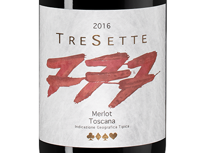 Вино TreSette, Riecine, 2016, (115004), Италия, Тоскана, красное, сухое, 0.75 л, ТреСетте, цена 22490 рублей