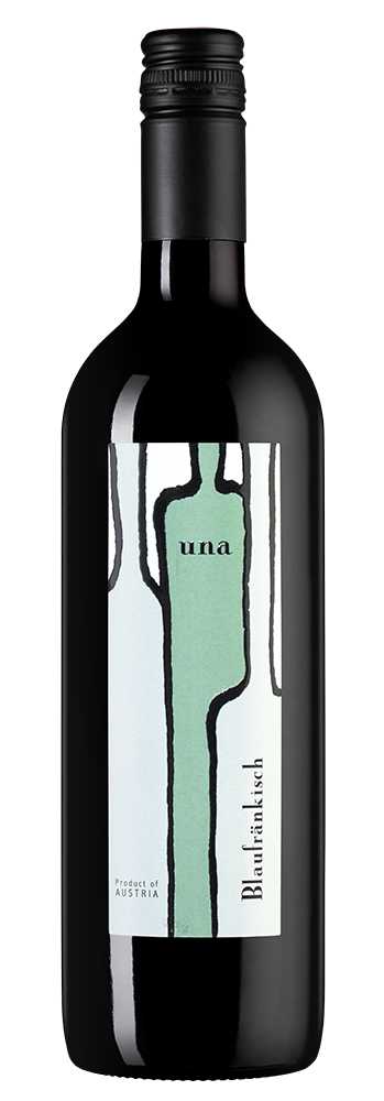 Вино UNA Blaufrankisch, Vereinigte Winzer Neusiedler, 2021, (140604), Австрия, Бургенланд, красное, полусухое, 0.75 л, УНА Блауфранкиш, цена 1990 рублей