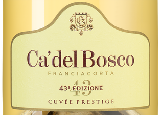 Игристое вино Franciacorta Cuvee Prestige Edizione 43, (127503), белое экстра брют, 0.75 л, Франчакорта Кюве Престиж Эдиционе 43 цена 8990 рублей