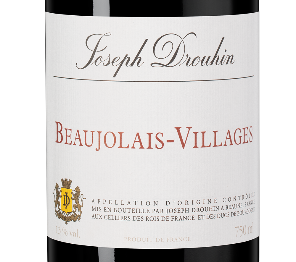Вино Beaujolais-Villages, Joseph Drouhin, 2023, (159777), Франция, Бургундия, красное, сухое, 0.75 л, Божоле-Вилляж, цена 4990 рублей