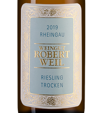 Вино Rheingau Riesling Trocken, (123752), белое полусухое, 2019 г., 0.75 л, Рейнгау Рислинг Трокен цена 5290 рублей