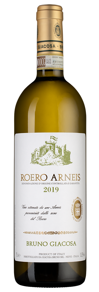 Вино Roero Arneis, Bruno Giacosa, 2019, (123637), Италия, Пьемонт, белое, сухое, 0.75 л, Роэро Арнеис, цена 9490 рублей