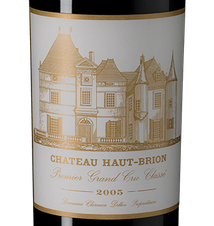 Вино Chateau Haut-Brion, (112705), красное сухое, 2005 г., 0.75 л, Шато О-Брион Руж цена 299990 рублей