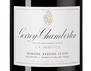 Вино Gevrey-Chambertin La Justice, (133080), красное сухое, 2018 г., 1.5 л, Жевре-Шамбертен Ля Жюстис цена 39990 рублей