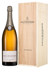 Шампанское Louis Roederer Brut Premier (wooden gift box), (129849), gift box в подарочной упаковке, белое брют, 3 л, Брют Премьер цена 74990 рублей