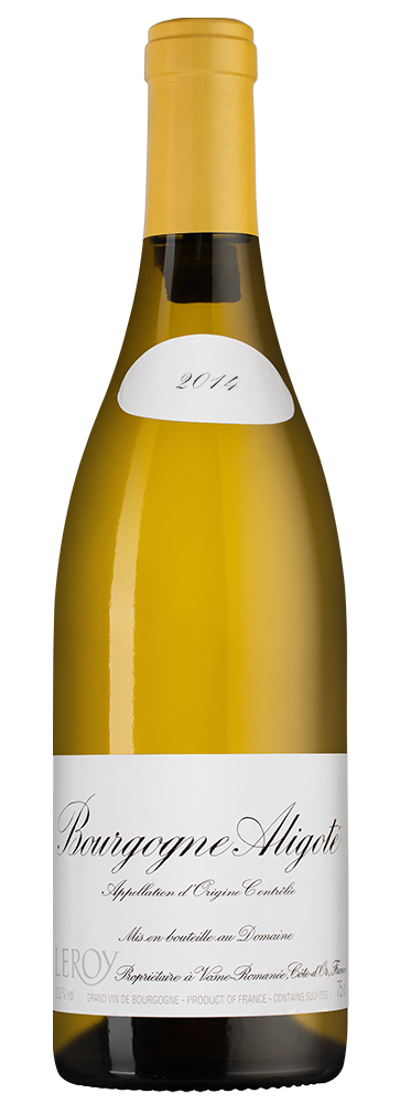 Вино Bourgogne Aligote, Domaine Leroy, 2014, (152431), Франция, Бургундия, белое, сухое, 0.75 л, Бургонь Алиготе, цена 99990 рублей