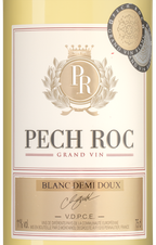 Вино Pech Roc Blanc Demi Doux, (95332), белое полусладкое, 0.75 л, Пеш Рок Блан Деми Ду цена 670 рублей