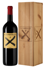 Вино Il Caberlot, (109130), gift box в подарочной упаковке, красное сухое, 2013 г., 1.5 л, Иль Каберло цена 67610 рублей
