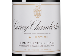 Вино Gevrey-Chambertin La Justice, (133761), красное сухое, 2020 г., 0.75 л, Жевре-Шамбертен Ля Жюстис цена 18990 рублей