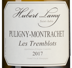 Вино Puligny-Montrachet Les Tremblots, (122925), белое сухое, 2017 г., 0.75 л, Пюлиньи-Монраше Ле Трамбло цена 17930 рублей