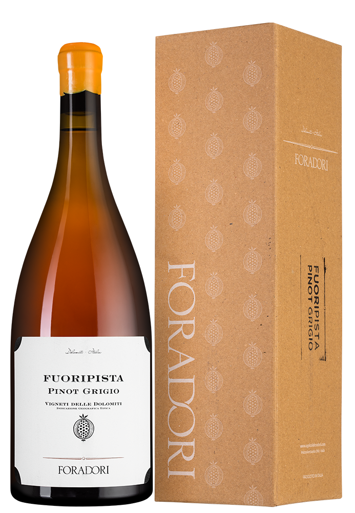 Вино Fuoripista Pinot Grigio, Foradori, 2023, 1.5л, (156563), Италия, Трентино-Альто Адидже, белое, сухое, 1.5 л, Фуориписта Пино Гриджо, цена 21490 рублей