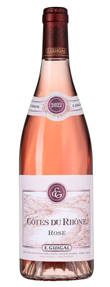 Вино Cotes du Rhone Rose, Guigal, 2022, (145295), Франция, Долина Роны, розовое, сухое, 0.75 л, Кот дю Рон Розе, цена 2993 рублей