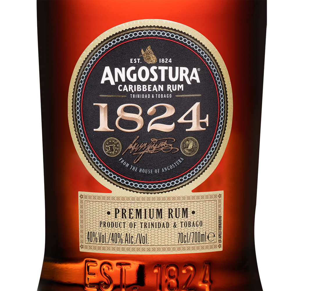 Ром Angostura 1824 Aged 12 Years, (159574), Тринидад и Тобаго, 0.7 л, Ангостура 1824 Эйджд 12 Лет, цена 12490 рублей