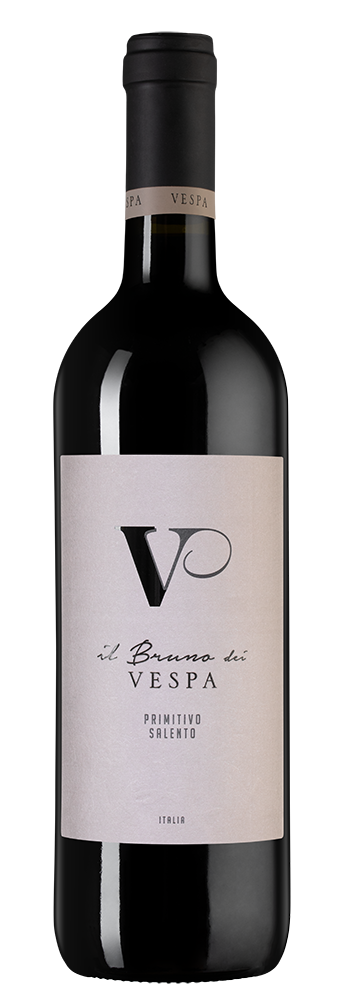 Вино Il Bruno dei Vespa, 2021, (137185), Италия, Апулия, красное, полусухое, 0.75 л, Иль Бруно дей Веспа, цена 3490 рублей