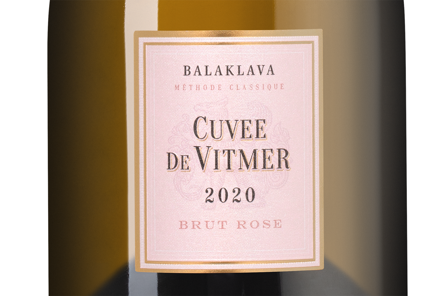 Игристое вино Кюве де Витмер Розе, Золотая Балка, 2020, (144244), Россия, Крым, розовое, брют, 0.75 л, Кюве де Витмер Розе, цена 2243 рублей