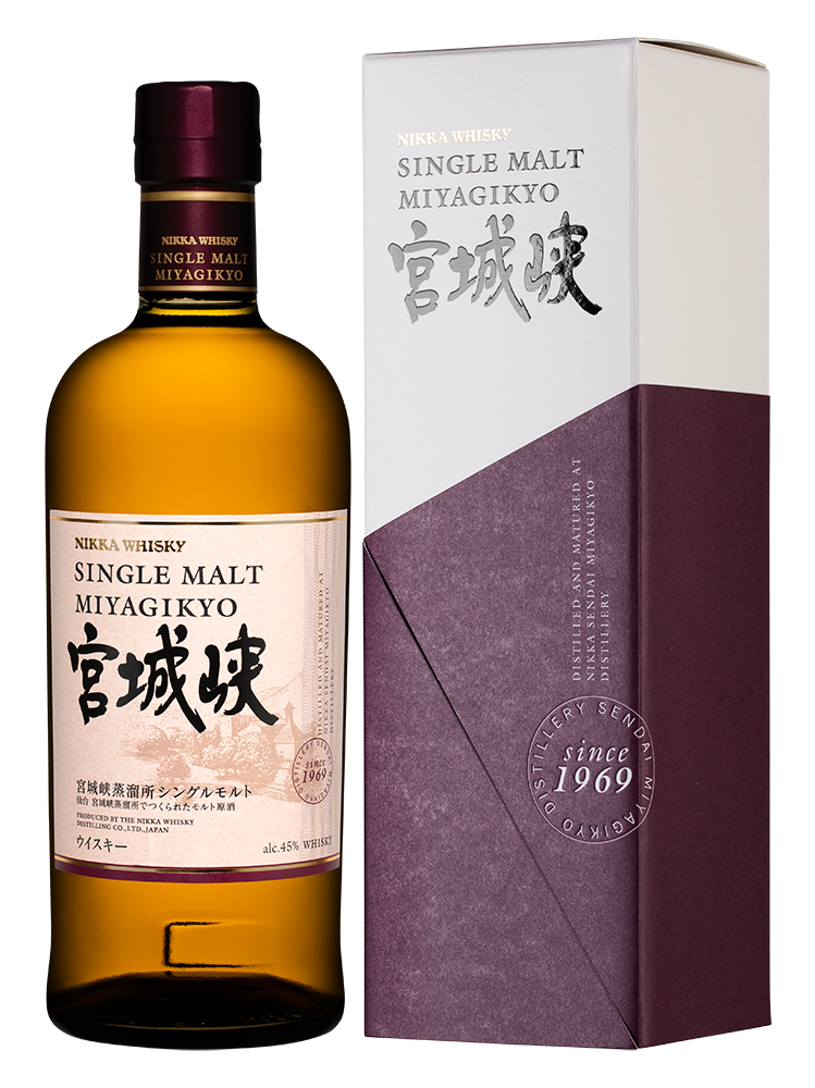Виски Nikka Miyagikyo Single Malt в подарочной упаковке, (143145), Япония, 0.7 л, Никка Миягикё Сингл Молт, цена 19990 рублей