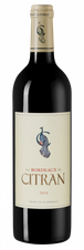 Вино Le Bordeaux de Citran Rouge, (115222), красное сухое, 2016 г., 0.75 л, Ле Бордо де Ситран Руж цена 1740 рублей