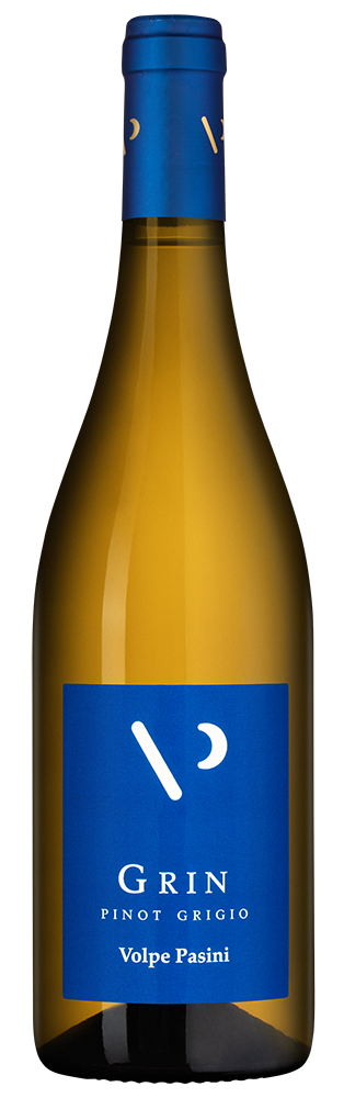 Вино Grin Pinot Grigio, Volpe Pasini, 2024, (156510), Италия, Фриули-Венеция-Джулия, белое, сухое, 0.75 л, Грин Пино Гриджо, цена 3490 рублей
