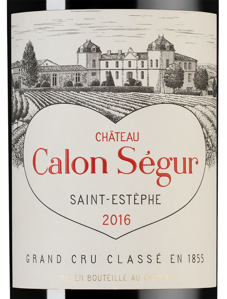 Вино Chateau Calon Segur (Saint-Estephe), 2016, (144825), Франция, Бордо, красное, сухое, 0.75 л, Шато Калон Сегюр, цена 44990 рублей