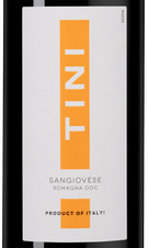 Вино Tini Sangiovese di Romagna, (140735), красное полусухое, 2021, 0.75 л, Тини Санджовезе ди Романья цена 1240 рублей