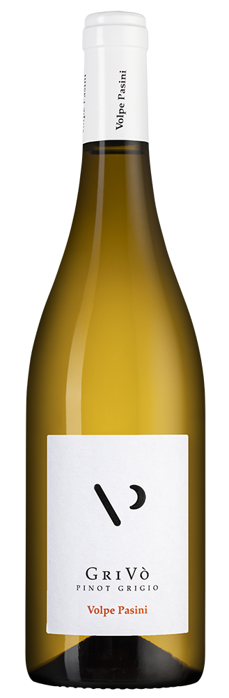 Вино Grivo Volpe Pasini, 2021, (137930), Италия, Фриули-Венеция-Джулия, белое, сухое, 0.75 л, Гриво Вольпе Пазини, цена 5990 рублей