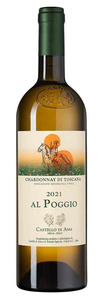 Вино Al Poggio, Castello di Ama, 2021, (139601), Италия, Тоскана, белое, сухое, 0.75 л, Аль Поджио, цена 10990 рублей