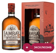 Lambay Single Malt Irish Whiskey в подарочной упаковке