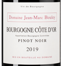 Вино Bourgogne Pinot Noir, (134319), красное сухое, 2019 г., 0.75 л, Бургонь Пино Нуар цена 6490 рублей
