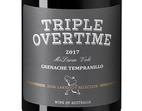 Вино Triple Overtime Grenache Tempranillo, (117439), красное сухое, 2017 г., 0.75 л, Трипл Овертайм Гренаш Темпранильо цена 3490 рублей