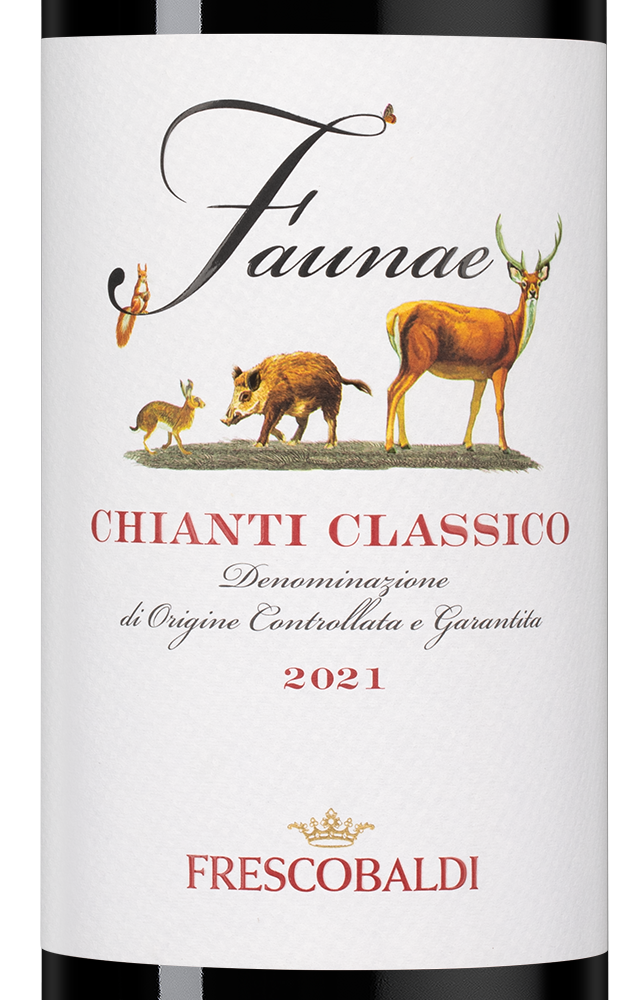Вино Chianti Classico Faunae, Frescobaldi, 2021, (145477), Италия, Тоскана, красное, сухое, 0.75 л, Кьянти Классико Фаунае, цена 3690 рублей