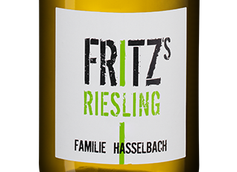 Вино белое полусухое Fritz's Riesling