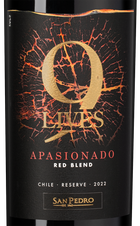 Вино 9 Lives Apasionado Red Blend Reserve, (147645), красное полусухое, 2022, 0.75 л, 9 Лайвс Апасионадо Резерв цена 1490 рублей