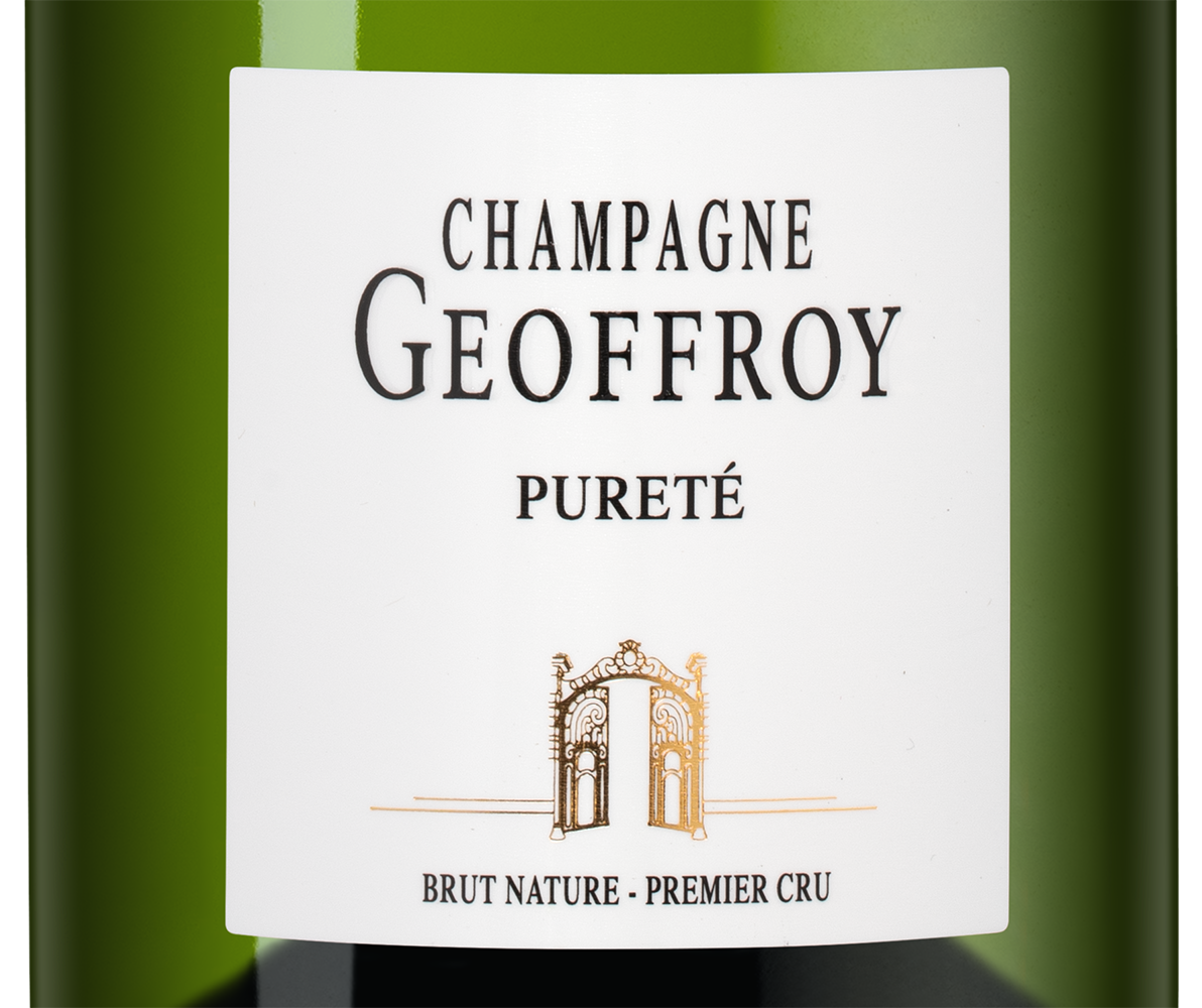 Шампанское Geoffroy Purete Brut Nature Premier Cru, (144915), Франция, Шампань, белое, экстра брют, 0.75 л, Пюрте Премье Крю Брют Натюр, цена 13490 рублей
